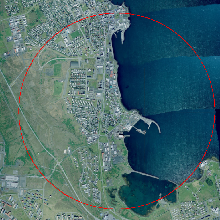 Strætókort frá Reykjanesbæ