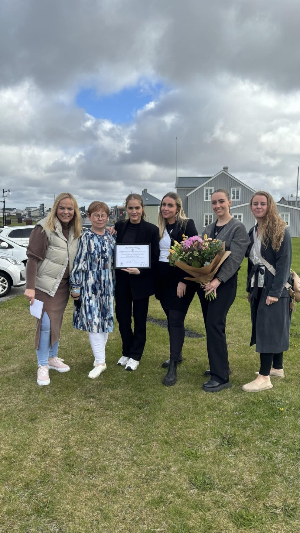 Kristín Blöndal, Linda Birgisdóttir, Eygló Alexandersdóttir, Andrea Ösp Böðvarsdóttir, Sara Dögg Mar…