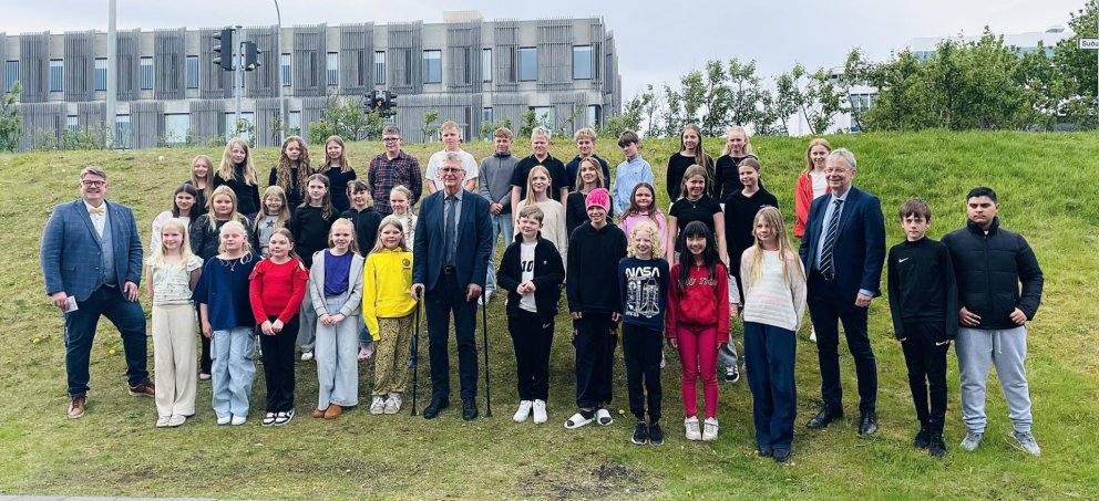 Viðurkenning í Nýsköpunarkeppni grunnskólanna 2025