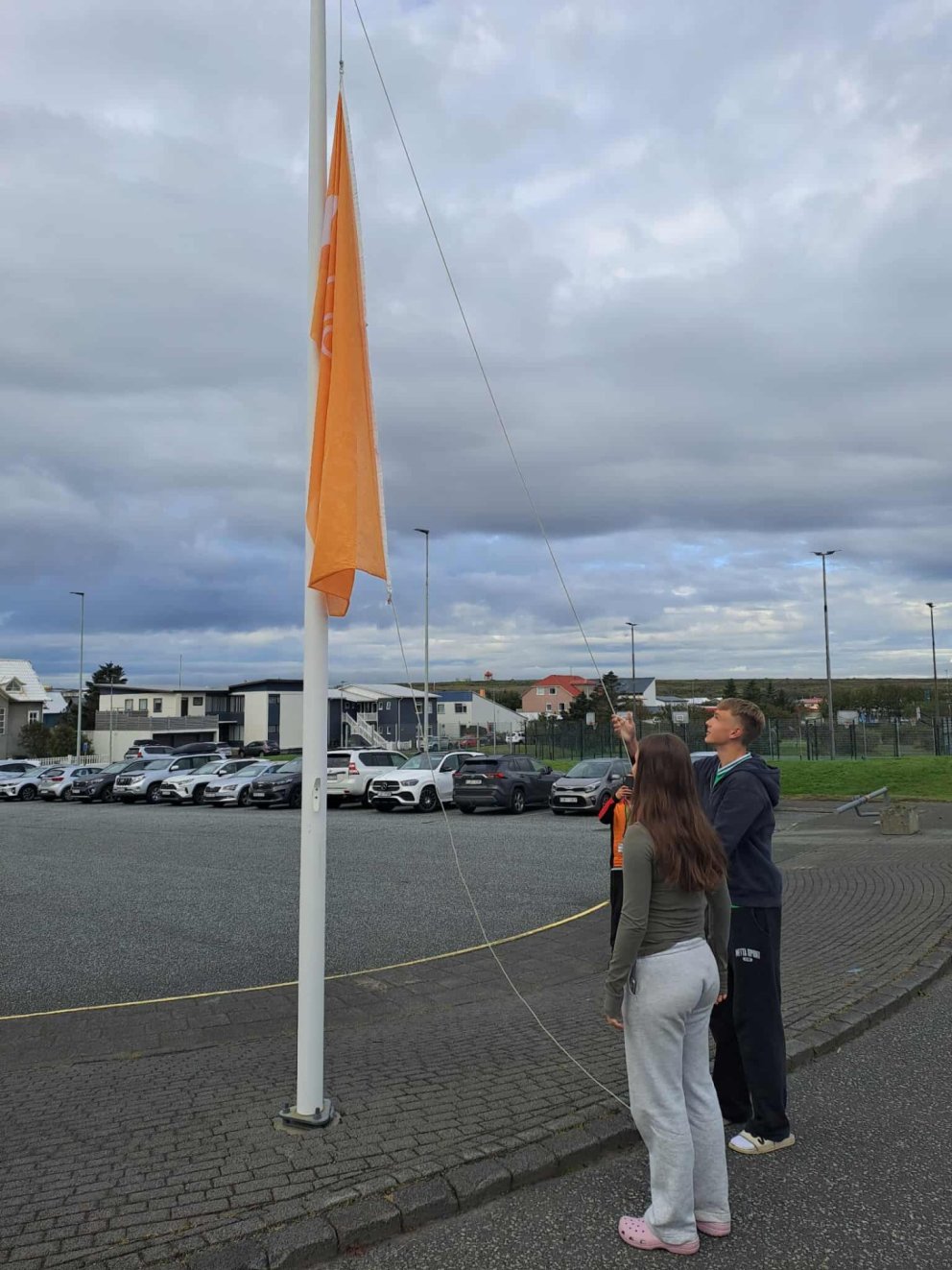 Setning Ljósanætur í Njarðvíkurskóla