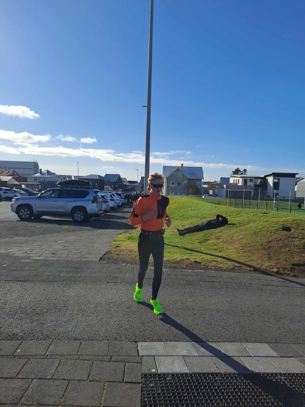 Ólympíuhlaup ÍSÍ í Njarðvíkurskóla