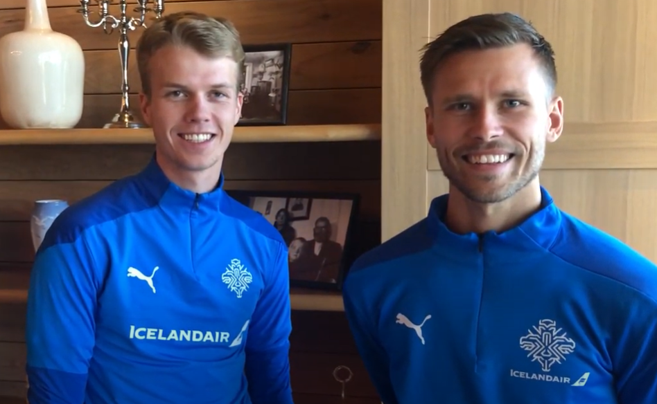 Samúel Kári og Arnór Ingvi