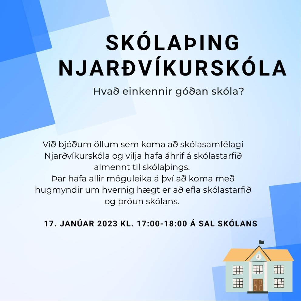 Skólaþing Njarðvíkurskóla