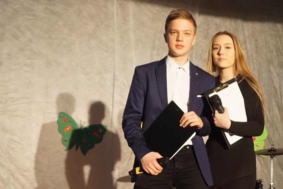 Elva Rún og Mikael Máni voru kynnar í dag