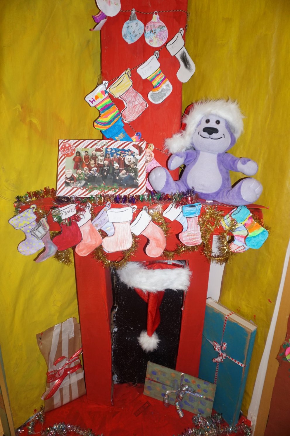 Jólahurðir í Njarðvíkurskóla