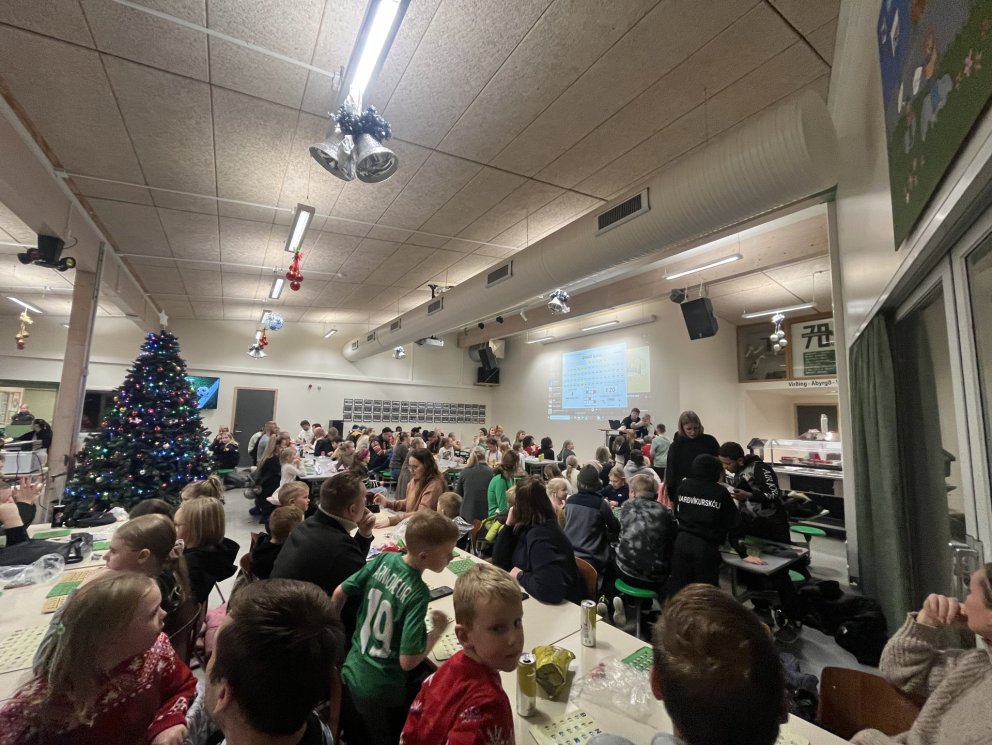 Jólabingó í Njarðvíkurskóla 2023