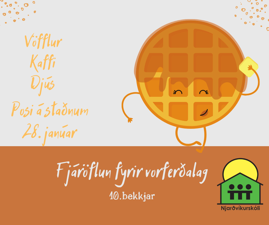 Fjáröflun fyrir vorferðalag 10. bekkjar