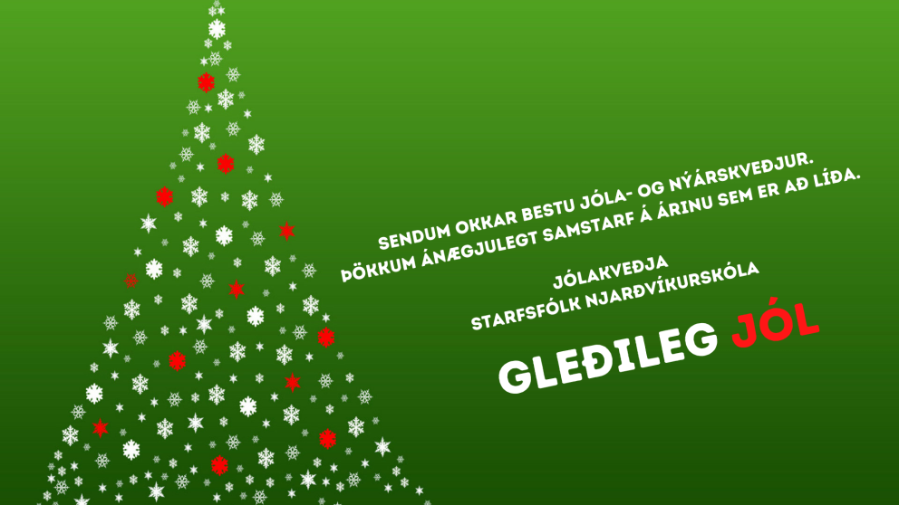 Jólakveðja Njarðvíkurskóla