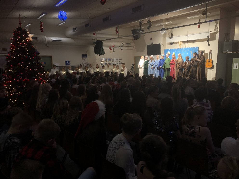 Skemmtileg jólahátíð í dag