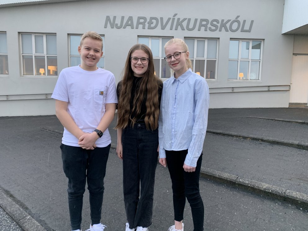 Stóra upplestrarkeppnin í Njarðvíkurskóla