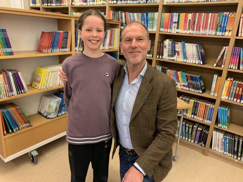 Sigríður Þóra ásamt Þorgrími Þráinssyni á verðlaunahátíðinni, Í takt við tímann og hvað svo, á dögun&hellip;