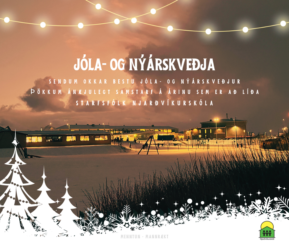 Jóla- og nýárskveðja