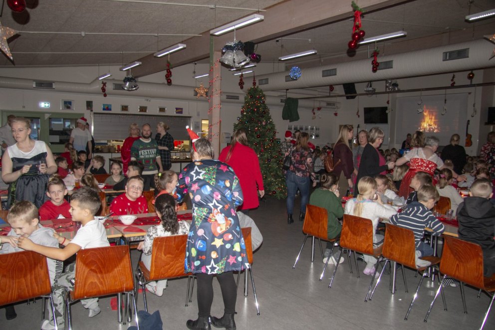 Hátíðarmatur í Njarðvíkurskóla