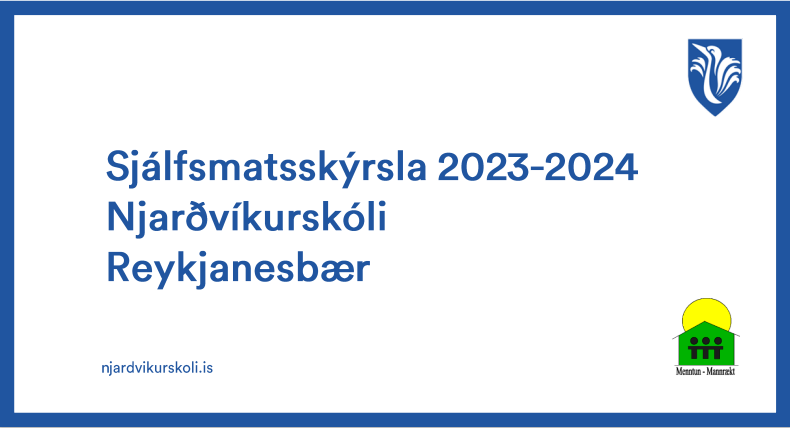 Sjálfsmatsskýrsla Njarðvíkurskóla 2023-2024