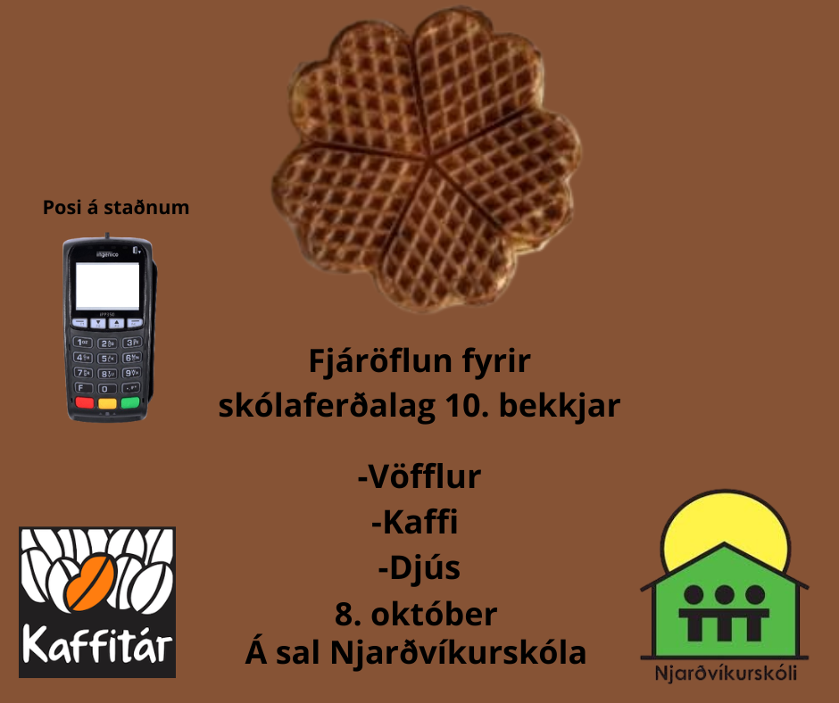 Vöfflusala 10.bekkjar á samtalsdegi 8.október