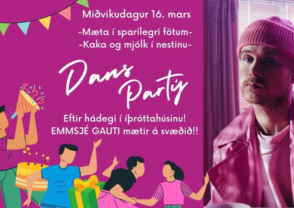 Þemadagar - Mæta í sparilegum fötum á miðvikudag