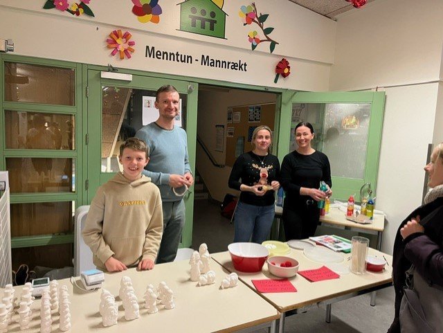 Jólaföndur foreldrafélags Njarðvíkurskóla