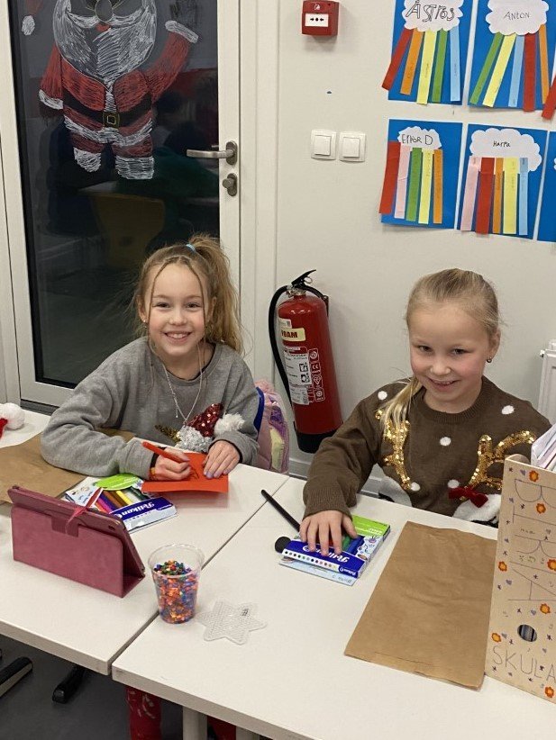 Jólaföndur í Njarðvíkurskóla