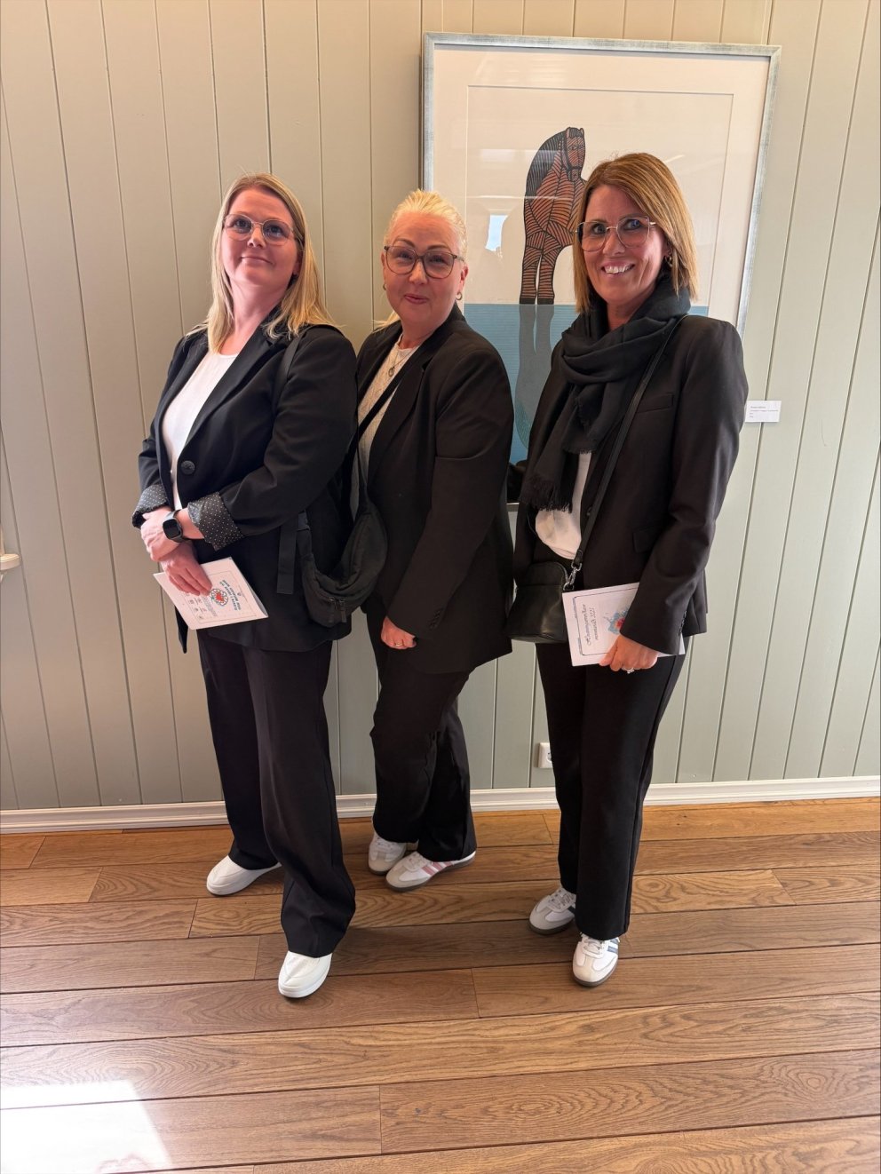 Elín Arnardóttir, Ása Árnadóttir og Ólöf Elín Rafnsdóttir