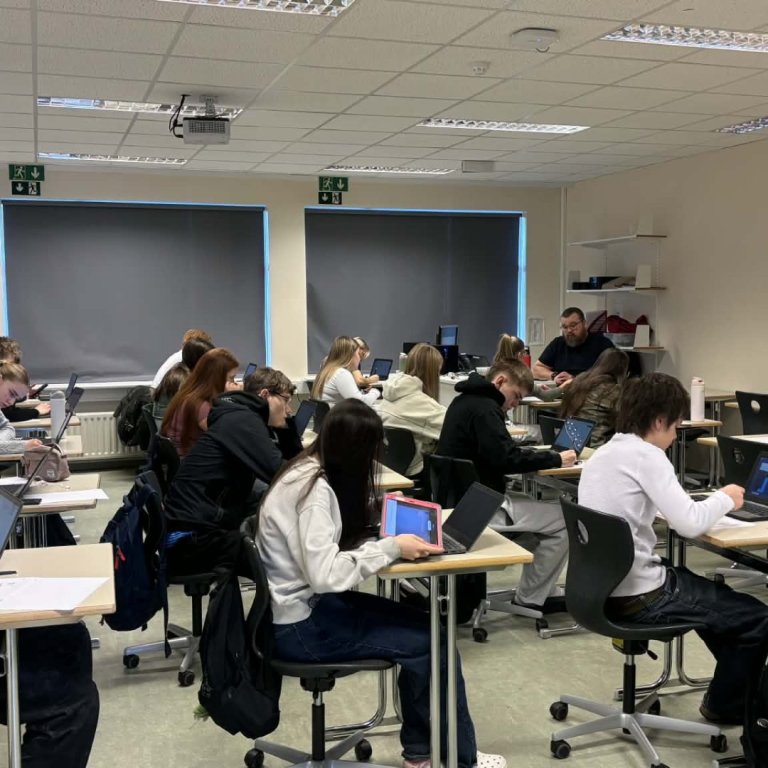 Nemendur í 10. bekk