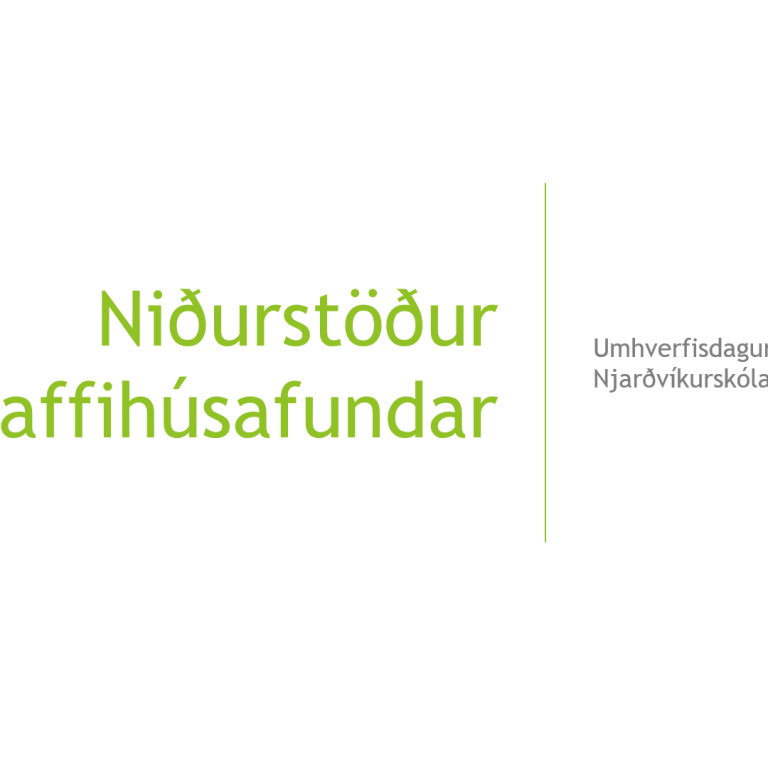 Hugmyndir nemenda í Njarðvíkurskóla um stöðu loftslagsmála, bæði í nærsamfélaginu og almennt í heimi…