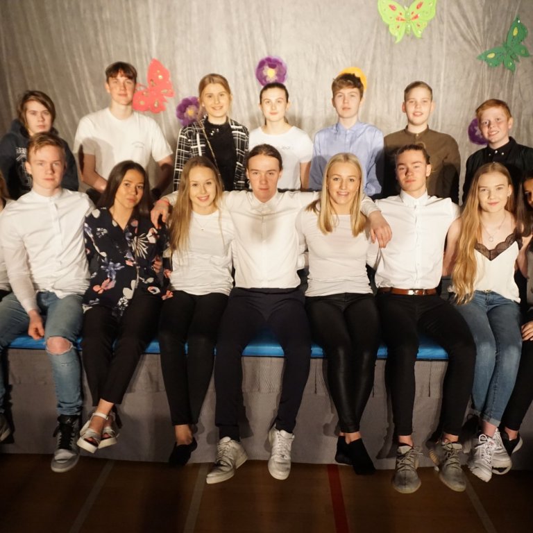 Mynd frá árshátíðinni 2019