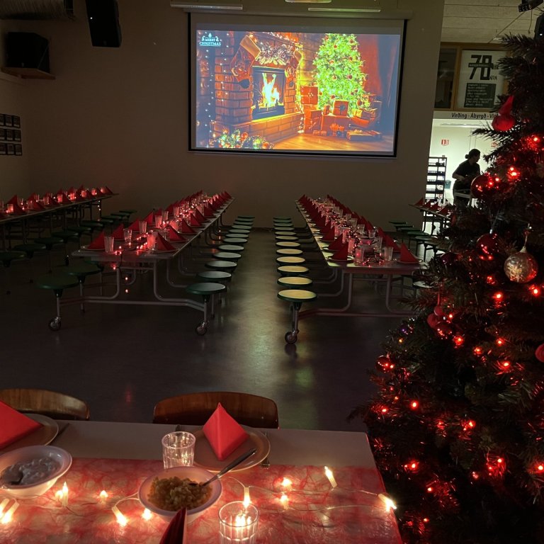 Hátíðarmatur í Njarðvíkurskóla