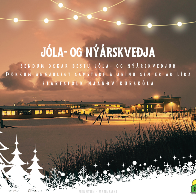 Jóla- og nýárskveðja