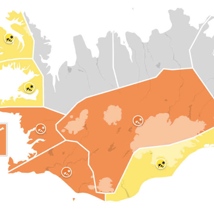 UPPFÆRÐ FRÉTT - Vegna veðurviðvörunar á morgun, fimmtudaginn 26. mars