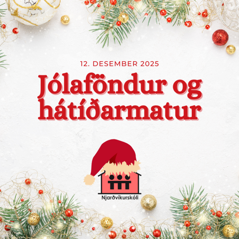 Jólaföndur og hátíðarmatur