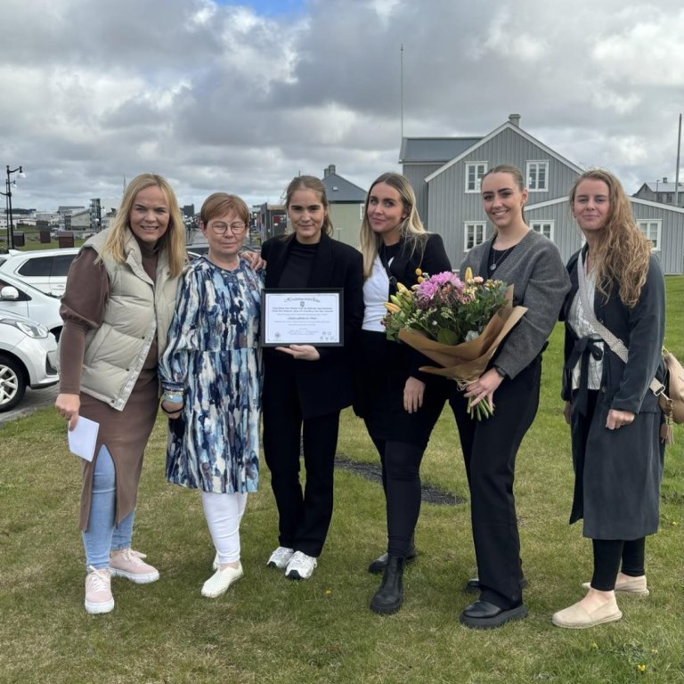 Kristín Blöndal, Linda Birgisdóttir, Eygló Alexandersdóttir, Andrea Ösp Böðvarsdóttir, Sara Dögg Mar…