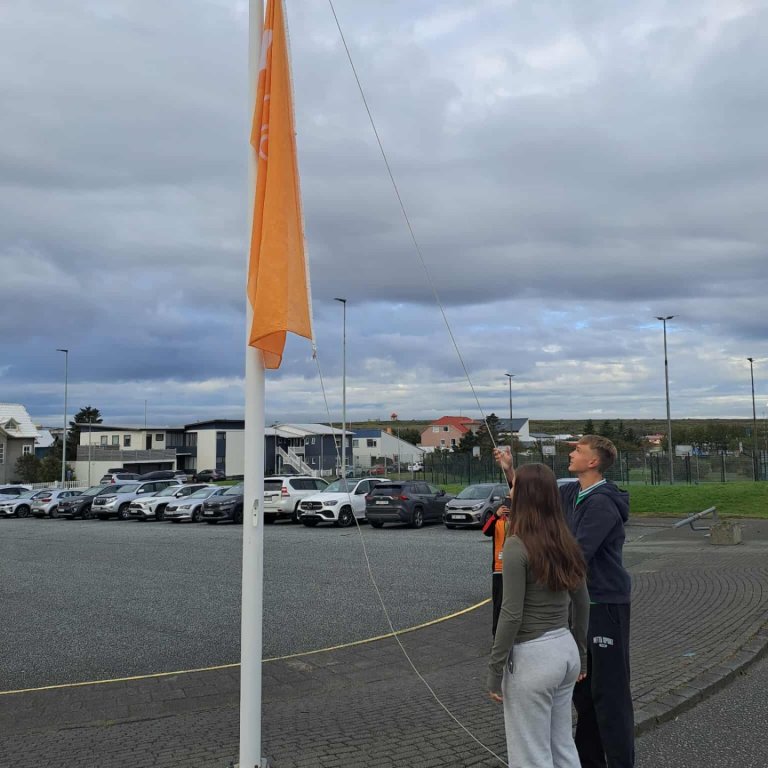 Setning Ljósanætur í Njarðvíkurskóla