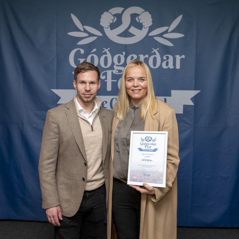 Magnús Sverrir Þorsteinsson og Kristín Blöndal