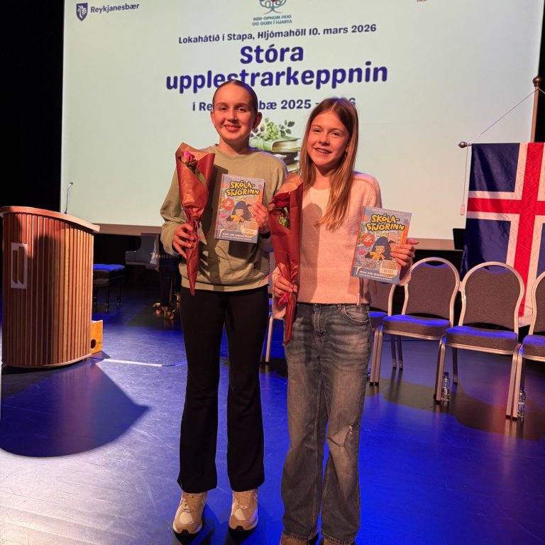 Berglind Elva og Hrafnhildur Embla