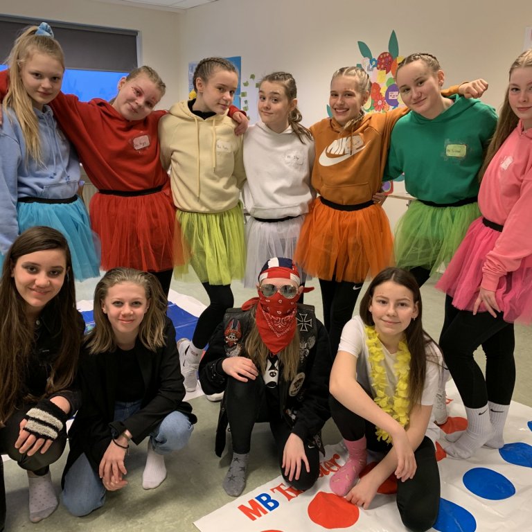 Frá öskudegi í Njarðvíkurskóla 2020.