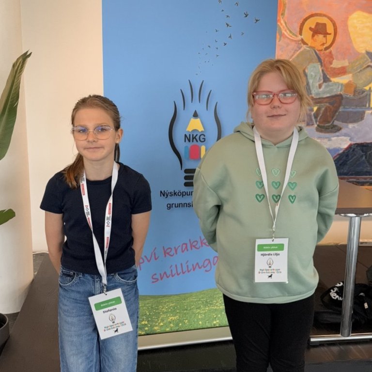 Stefania og Hjördís Lilja