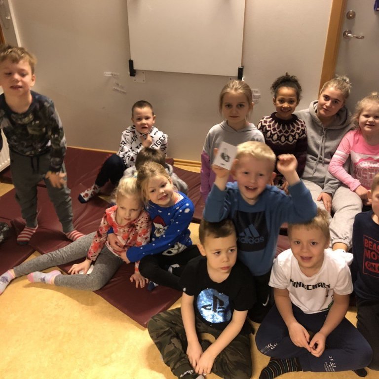 Frá heimsókn 1.HT á Gimli