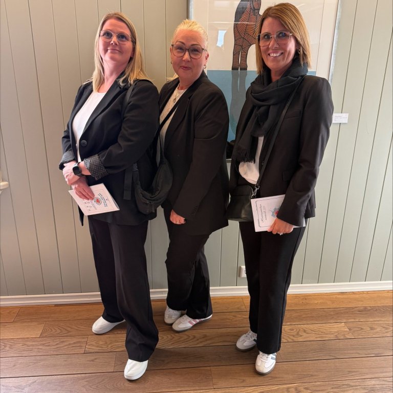 Elín Arnardóttir, Ása Árnadóttir og Ólöf Elín Rafnsdóttir